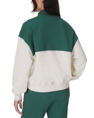 Revive Crop Half Zip Sweatshirt