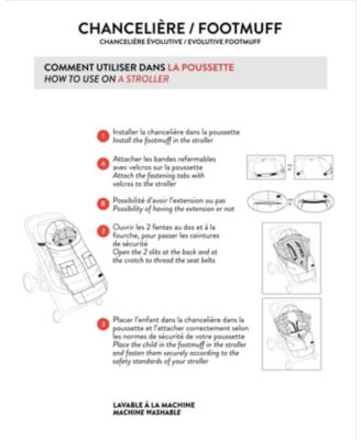 Unisex Evolutive Footmuff - Baby