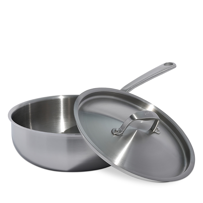 Made In 5 Ply Stainless Steel 3 Qt. Saucier And Lid In Stainless