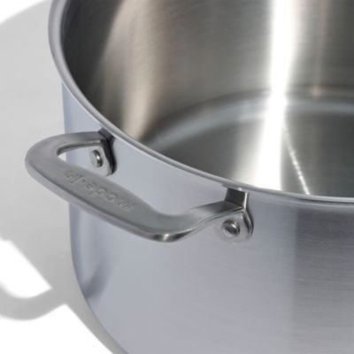 5 Ply Stainless Clad 12 Qt. Stockpot and Lid