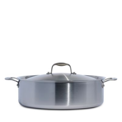 5 Ply Stainless Clad 10 Qt. Rondeau with Lid