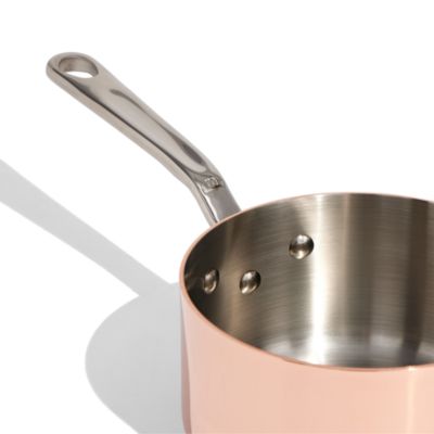 Copper 1.9 Qt. Saucepan and Lid