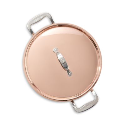 Copper 5.25 Qt. Rondeau with Lid