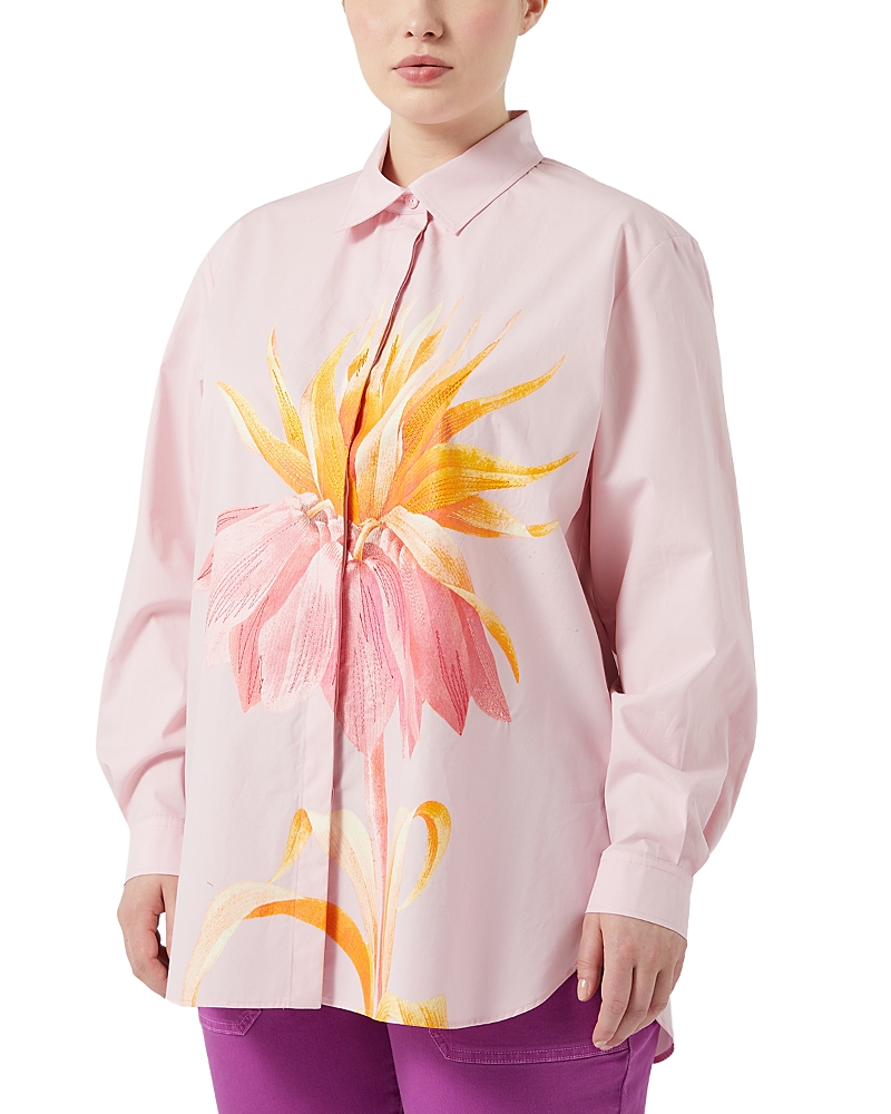 Marina Rinaldi Sport 1a Uscita Tartufo Shirt In Pink