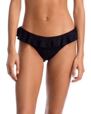 AQUA - Ruffled Bikini Bottom - Exclusive