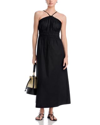 Aqua Smocked Dress - Exclusive