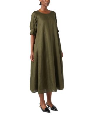 Marina Rinaldi - 2A Uscita Kiens Raglan Sleeve Flared Dress