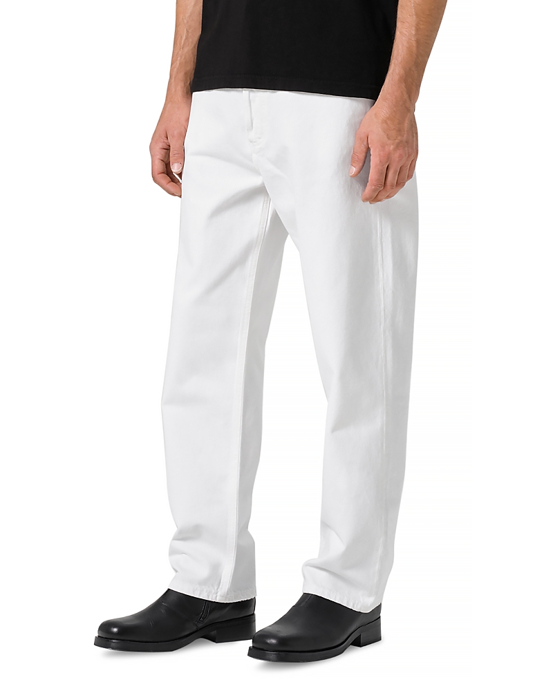 Agolde 90s Relaxed Straight Fit Jeans in Milkshake White