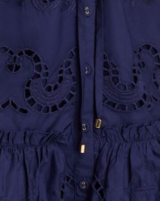 Robin Eyelet Mini Dress