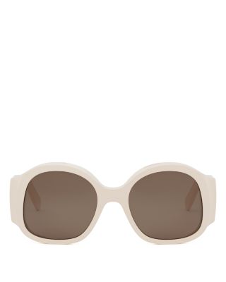 Maxi Triomphe Round Sunglasses, 54mm