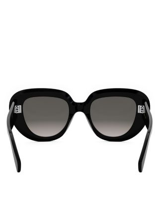 3 Dots Butterfly Sunglasses, 51mm