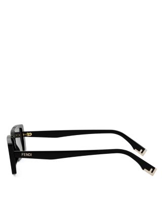 Way Rectangular Sunglasses, 53mm