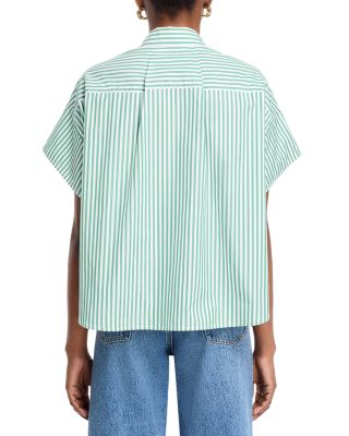 Martha Striped Poplin Shirt