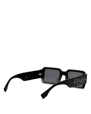 Fendigraphy Geometric Sunglasses, 52mm