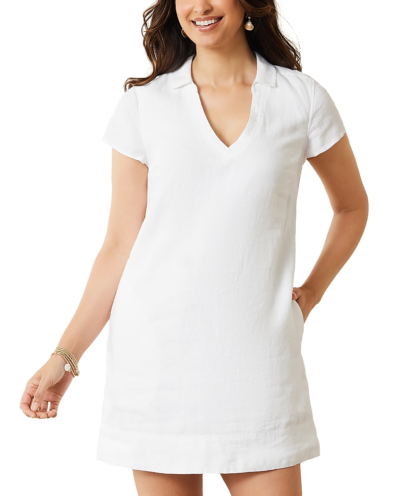 Tommy Bahama Two Palms Short Sleeve Collared Dress