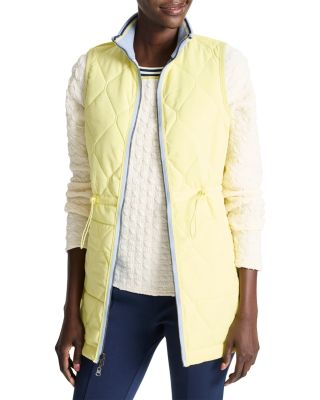 Winter Floral Reversible Quilted Vest