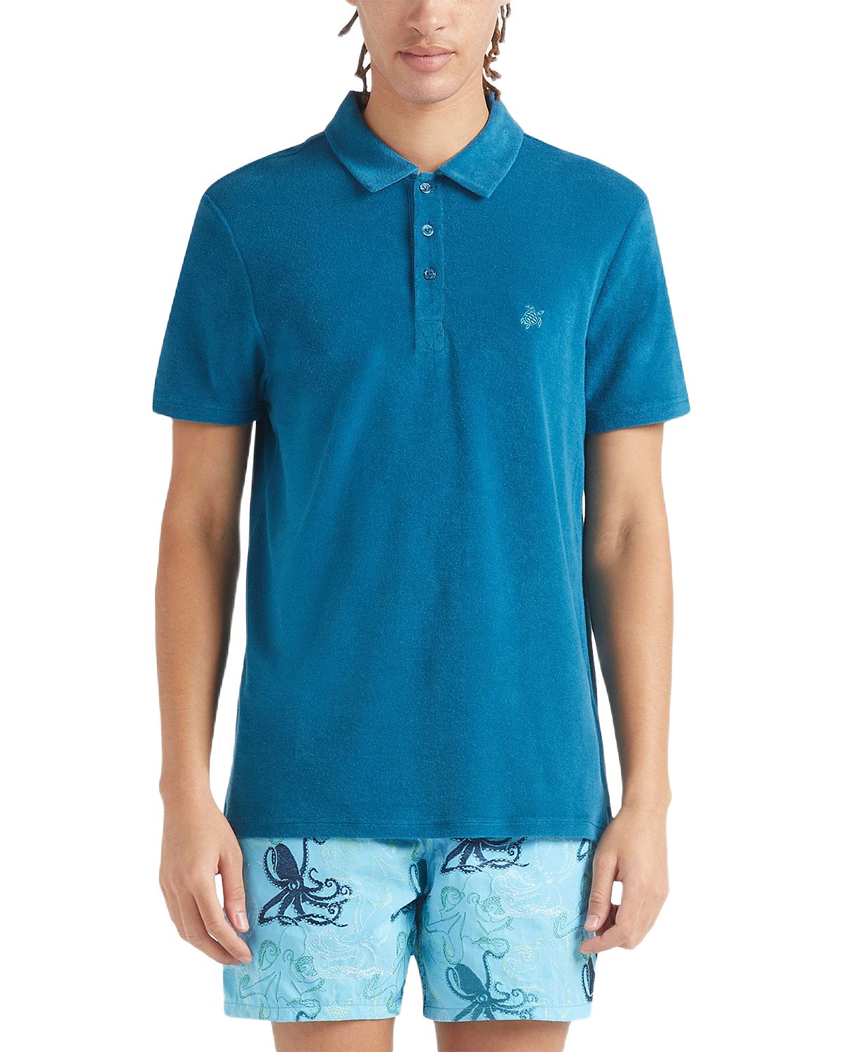 Vilebrequin Slim Fit Cotton Pique Polo Shirt