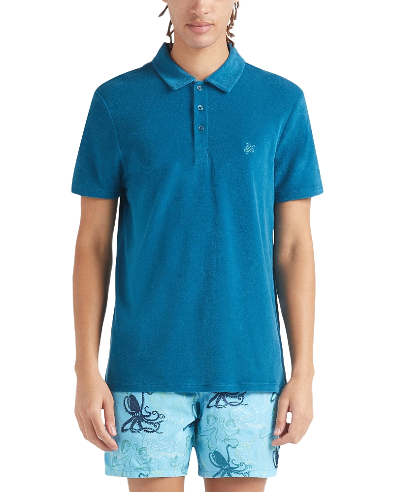 Vilebrequin Slim Fit Cotton Pique Polo Shirt