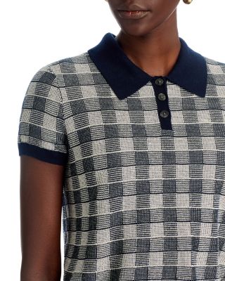 Gingham Polo Shirt