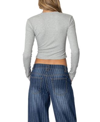 Mikayla Ribbed Knit Top