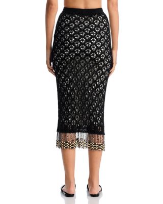Sally Black Skirt Swim Cover-Up