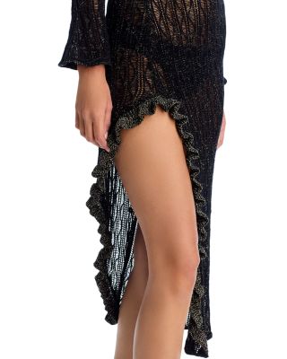Brenda Black Dress Swim Cover-Up