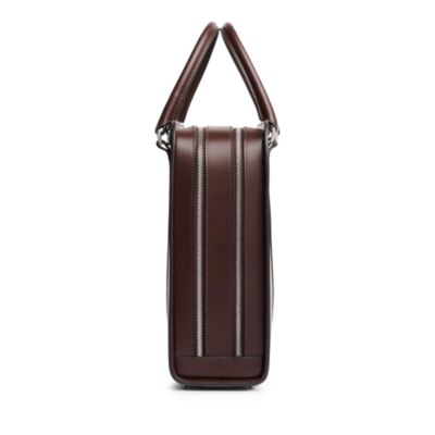 Palissy Double Leather Briefcase