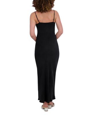 Brushed Straight Slip Dress	