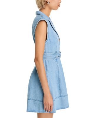 Lya Belted Denim Dress