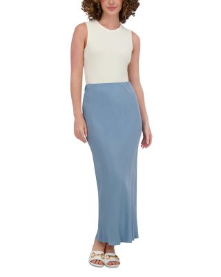 Brushed Straight Skirt