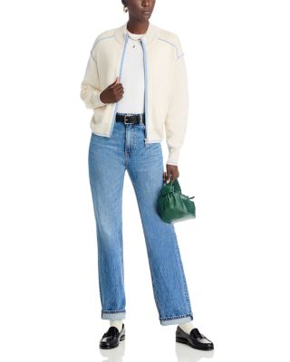 Cashmere Zippered Sweater