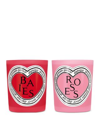 DIPTYQUE - Baies (Berries) & Roses Classic Candle Duo