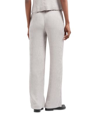 Fluid Cannette Ribbed Trousers