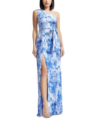 Dress the Population - Bella One Shoulder Gown