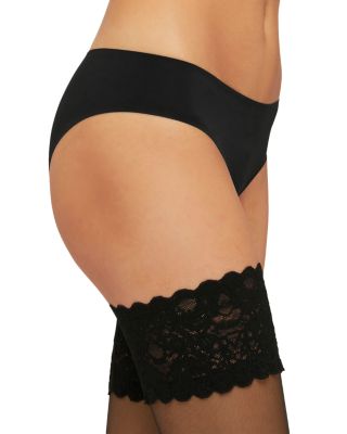 Satin Touch Stay-Up Thigh-Highs