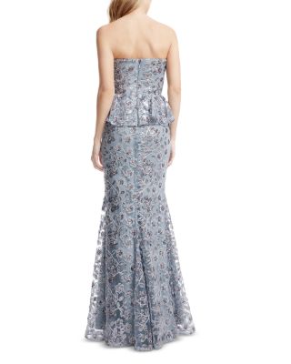 Scarlett Embellished Peplum Gown