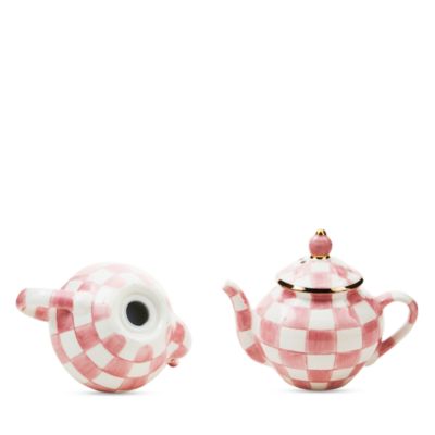 Rosy Check&reg; Teapot Salt & Pepper Set