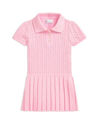 Ralph Lauren - Girls' Mini Cable Cotton Blend Polo Dress - Baby