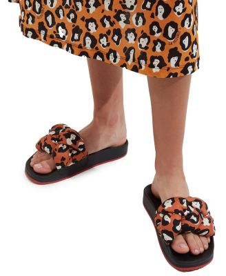  Women's Treccia Slides