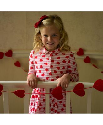 Girls' Stripe Heart Jersey Dress - Baby, Little Kid, Big Kid