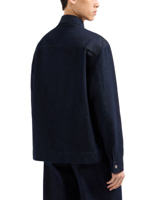 Regular Fit Denim Shirt Jacket