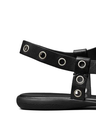 Women's Eyelet Thong Sandals
