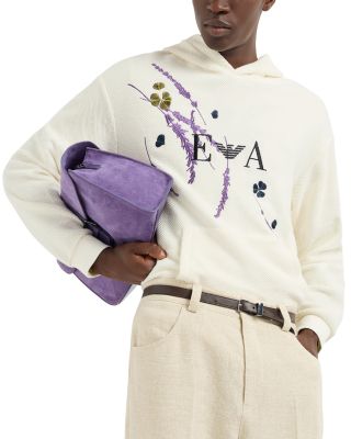 Floral Embroidery Pullover Sweatshirt