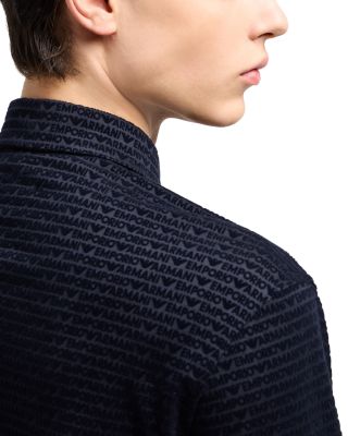 Allover Logo Regular Fit Button Down Shirt