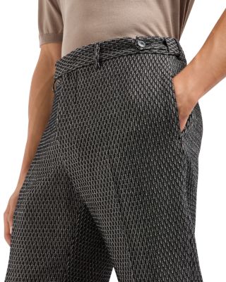 Textured Wool Trousers