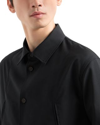 Regular Fit Wool Shirt Jacket