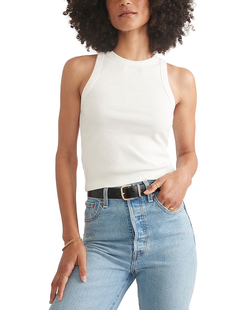 MARINE LAYER LEXI RIBBED SLEEVELESS SUN TOP