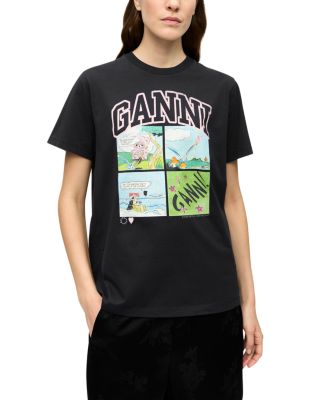 GANNI - Logo Graphic Tee