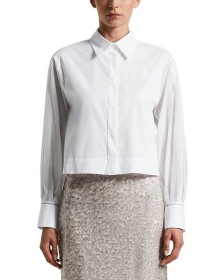 Peserico - Cropped Shirt