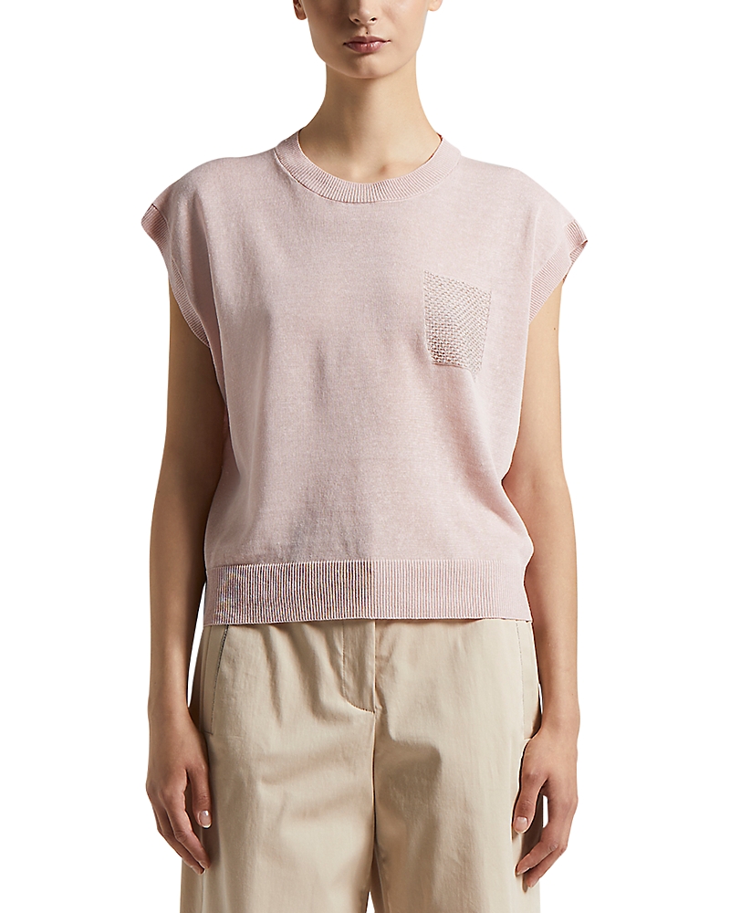 PESERICO PATCH POCKET SWEATER